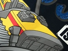 Name It navy blazer Tonka top